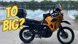 Adventure Bikes for Big Guys | KLR650