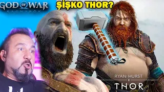 ŞİŞKO THOR DEDİK ÇOK KIZDI! THOR vs KRATOS EFSANE (EPİC) SAVAŞ!| God of War: Ragnarök PS5 (2. bölüm)