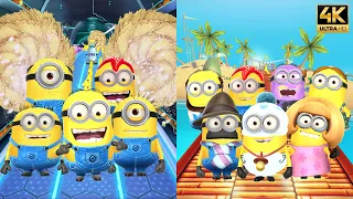 Despicable Me Minion Rush Anti-Villain League Vs Minion Rush Minion Beach (Special Mission) PC 4K