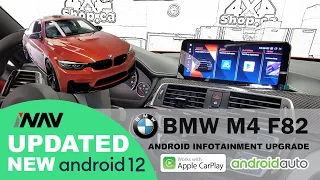 BMW M4 Infotainment Upgrade: 10.25-Inch Android 12 Screen With Apple CarPlay & More | 4x4Shop.ca