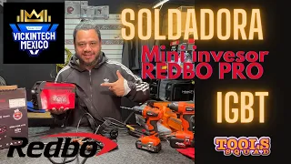 Redbo Soldadora Mini Inversora 130a 110v Redbo #vikintech