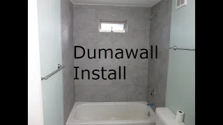 How to Install Dumawall System for a Bathtub Shower Surround - DIY