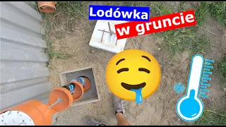 Lodówka w gruncie idealna na upały / idealna na budowę 2023