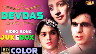 Dilip Kumar ,Vyjayanthimala - Devdas 1955 Movie Songs Jukebox (Color) - HD Video Songs