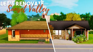 The Sims 3 || Let's Renovate: Sunset Valley || El Urban Sprawl 🏠🔨