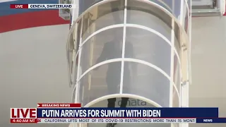 Vladimir Putin arrives in Geneva to meet with Joe Biden | NewsNOW From FOX