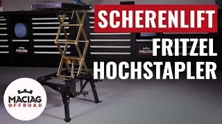 Der MX-Ständer für Deine Werkstatt | FRITZEL Scherenlift Hochstapler 🛠