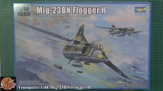 Trumpeter 1/48th MIG-23 Flogger H review