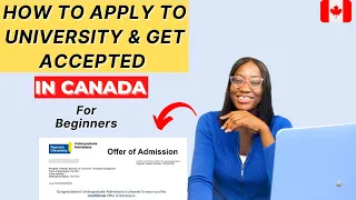 HOW TO: APPLY TO STUDY IN CANADA & GET ACCEPTED | FOR BEGINNERS | STEP-BY-STEP TUTORIAL  🇨🇦