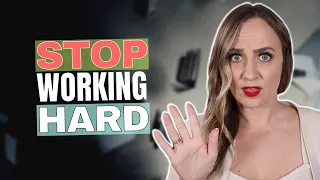 Working Hard is Ruining Your Career 🛑