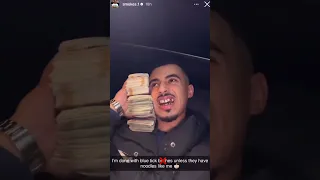 Young smokes - 50K money phone conversation with a instagram baddie lol