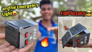 How to make solar emergency light at home 🌞 | AK technical amrit | Summer experiment