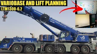 LIEBHERR VARIOBASE AND LIFT PLANNING ON (LMI) | LTM1300-6.2