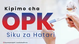 Siku za Hatari Kubeba Mimba. Kipimo cha OPK Siku za Hatari