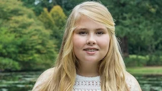 13 jaar Prinses Amalia-Catharina-Amalia Beatrix Carmen Victoria.