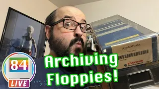 LIVE: Archiving Even MORE Old Mystery Floppy Disks (with an Applesauce)