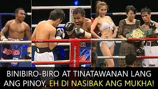 BINIBIRO-BIRO AT TINATAWANAN LANG ANG PINOY, EH DI NASIBAK ANG MUKHA!