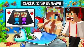 LUMI JEST W CIĄŻY Z SYRENAMI BLIŹNIACZKAMI W MINECRAFT?! GPLAY & LUMI