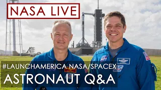 Virtual Crew Engagement with Astronauts Bob Behnken and Doug Hurley