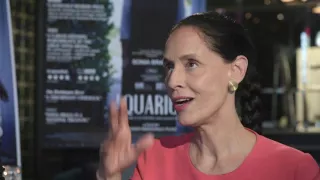 Sonia Braga talks about making the film 'Aquarius' in Brazil - Clip 5