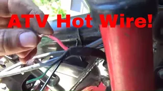 Honda Big Red 250ES Lost Key, Bypassing an ATV Key Switch!