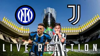 INTER JUVENTUS! DIRETTA LIVE! SUPERCOPPA ITALIANA!!!