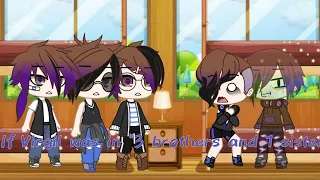 If Virgil was in "3 brothers and 1 sister" •sander sides• Gacha Club