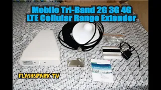 Unboxing of Mobile Tri-Band 2G 3G 4G LTE Cellular Range extender