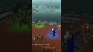 Mal'ganis taunt Arthas to follow him to Northrend | Warcraft 3 Reforged Human Campaign M6