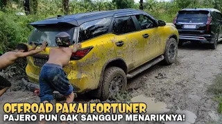 Fortuner Dipakai Offroad Sampai Pajero Gak Sanggup Menariknya! Part 2