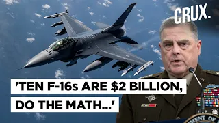 US General Explains F-16 'Math' As Ukraine Says It Needs 60 to 80 Jets, Russia Readies More Su-57s