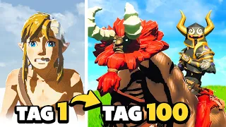 Ich habe 100 Tage in Hardcore Zelda BotW überlebt