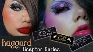 NEW HAGGARD MAKEUP SCEPTER SERIES - 4 LOOKS | DRAMATIC MAKEUP TUTORIAL | SWATCHES | REVIEW