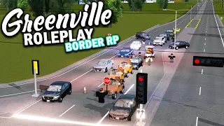 BORDER RP + CAR CHASE!! || ROBLOX - Greenville Roleplay