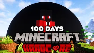 I Survived 100 Days With A Blackhole in Minecraft Hardcore