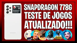 Snapdragon 778g é simplesmente incrível! Teste de Jogos em 2023