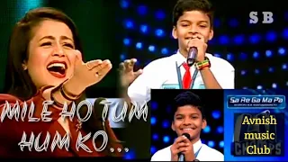 Mile ho tum humko | neha kakkar | Tony kakkar | Karaoke || Satyajeet Jena | Saregamapa | Zee tv ||