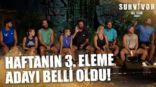 Haftanın Üçüncü Eleme Adayı Belirlendi | Survivor All Star 2024 79. Bölüm