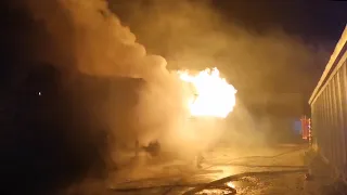 Пожар в Лакинске
