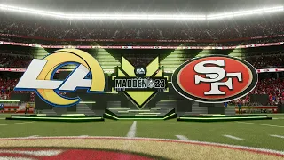 Madden 23 - Los Angeles Rams @ San Francisco 49ers - Week 4