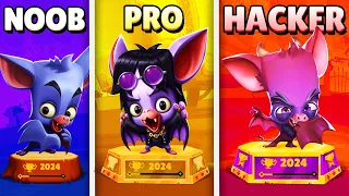 NOOB VS PRO VS HACKER HENRY CHALLENGE IN ZOOBA!