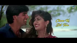 Chura Ke Dil Mera   JHANKAR BEATS  HD VIDEO  Akshay & Shilpa  90's Bollywood Romantic Songs