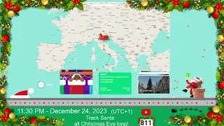 2023 Santa Tracking Livestream | Tracking Santa Claus LIVE | Google Santa Tracker 2023 (PART 3/4)