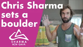 Chris Sharma sets the hardest boulder at his new gym in Barcelona - Sharma Climbing Gava