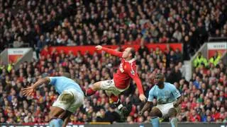 Manchester United 2 Manchester City 1 Highlights 12/02/2011