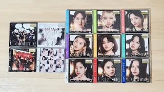 TWICE トゥワイス Japan 4th Full Album "Celebrate" Unboxing (All Versions)