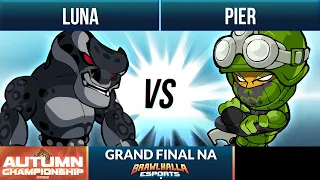 Luna vs Pier - Grand Final - Autumn Championship 2022 - 1v1 NA