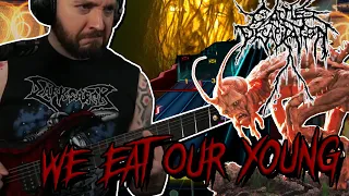 NEW SONG: Cattle Decapitation - We Eat Our Young | Reaction and Rocksmith Guitar Cover
