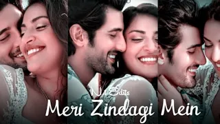 Meri Zindagi Mein Song Status |Anushka Rajan And Aditya Seal |Meri Zindagi Mein Full Screen Status