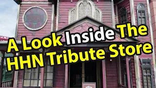 Overview of the HHN Tribute Store |  Halloween Horror Nights 2021 Tribute Store